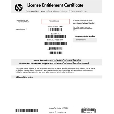 325886-B21 - Лицензии HPE Storage